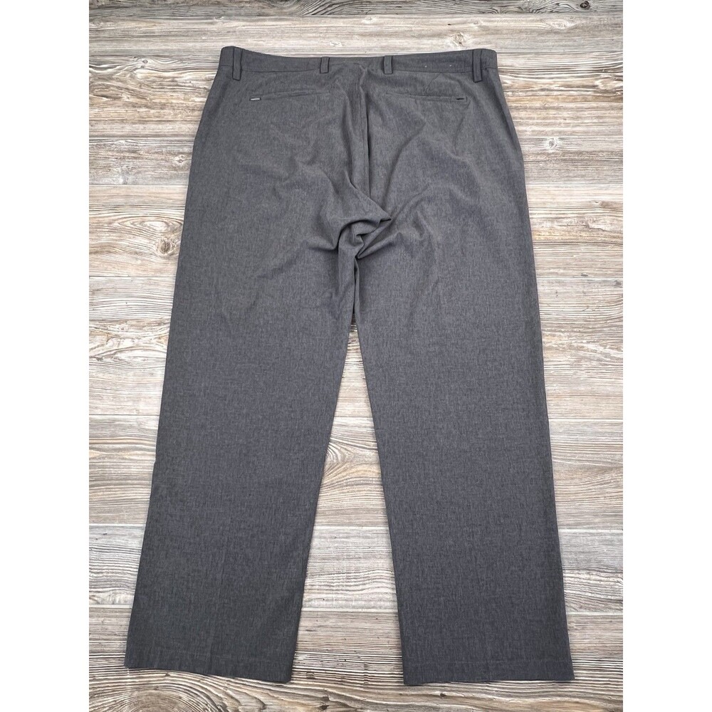 Linksoul Golf Pants Mens 40/29 Gray Lightweight Stretch Flat Front Casual - Picture 4 of 13